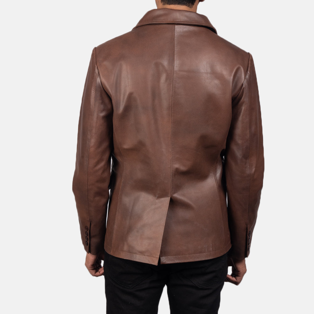 
Authentic Cowhide Leather Pull-Up变色皮革自然纹理与重磅双排缝线细节