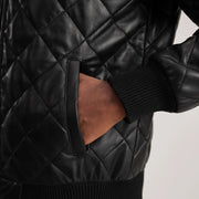 
内衬展示 Showing Quilted Polyester Lining & 内部双侧实用暗袋