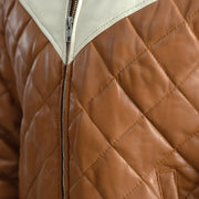 
Norman 真皮夹克 浅棕褐色 Puffer 真皮夹克 男士 – alternate product view 6