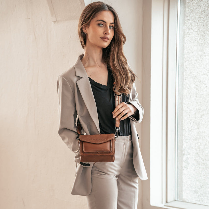 Beige Shoulder Strap 女士