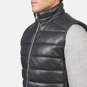 Interior View Showing Quilted Polyester Lining & Dual Inside Utility Storage Pockets