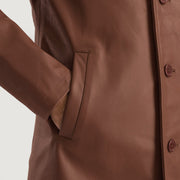 
内衬展示 Showing Quilted Polyester Lining & 内部双侧实用暗袋
