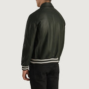 Walton Varsity 真皮夹克 男士 – alternate product view 5