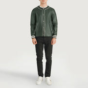 Willis Varsity 真皮夹克 男士 – alternate product view 3