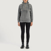 
Zest Hooded Pullover 真皮夹克 女士 – alternate product view 3